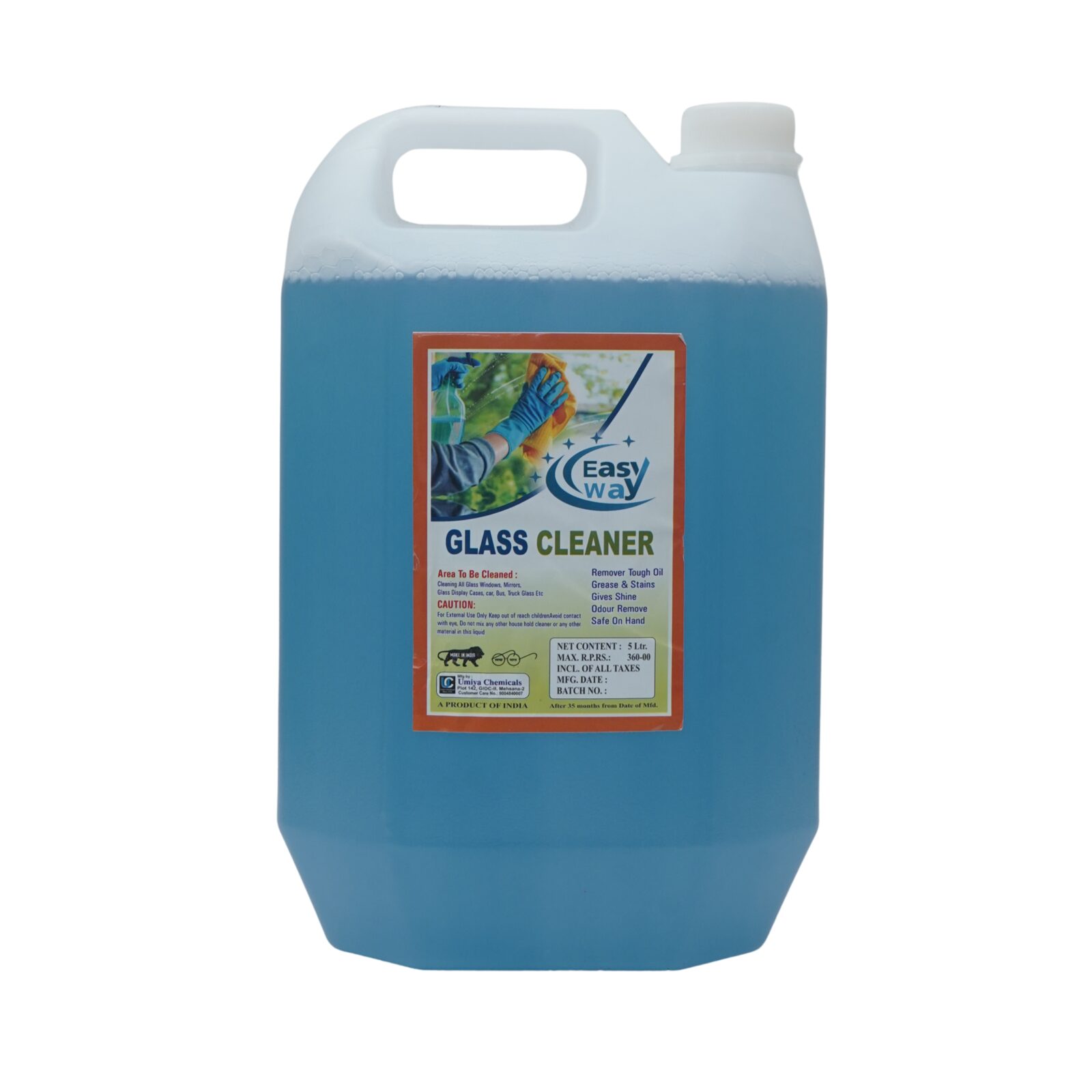 Glass cleaner easy way