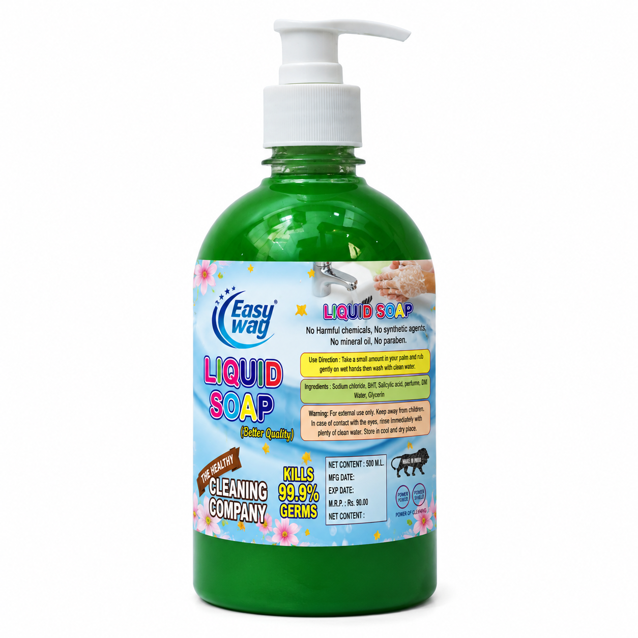 handwash 500 ml green