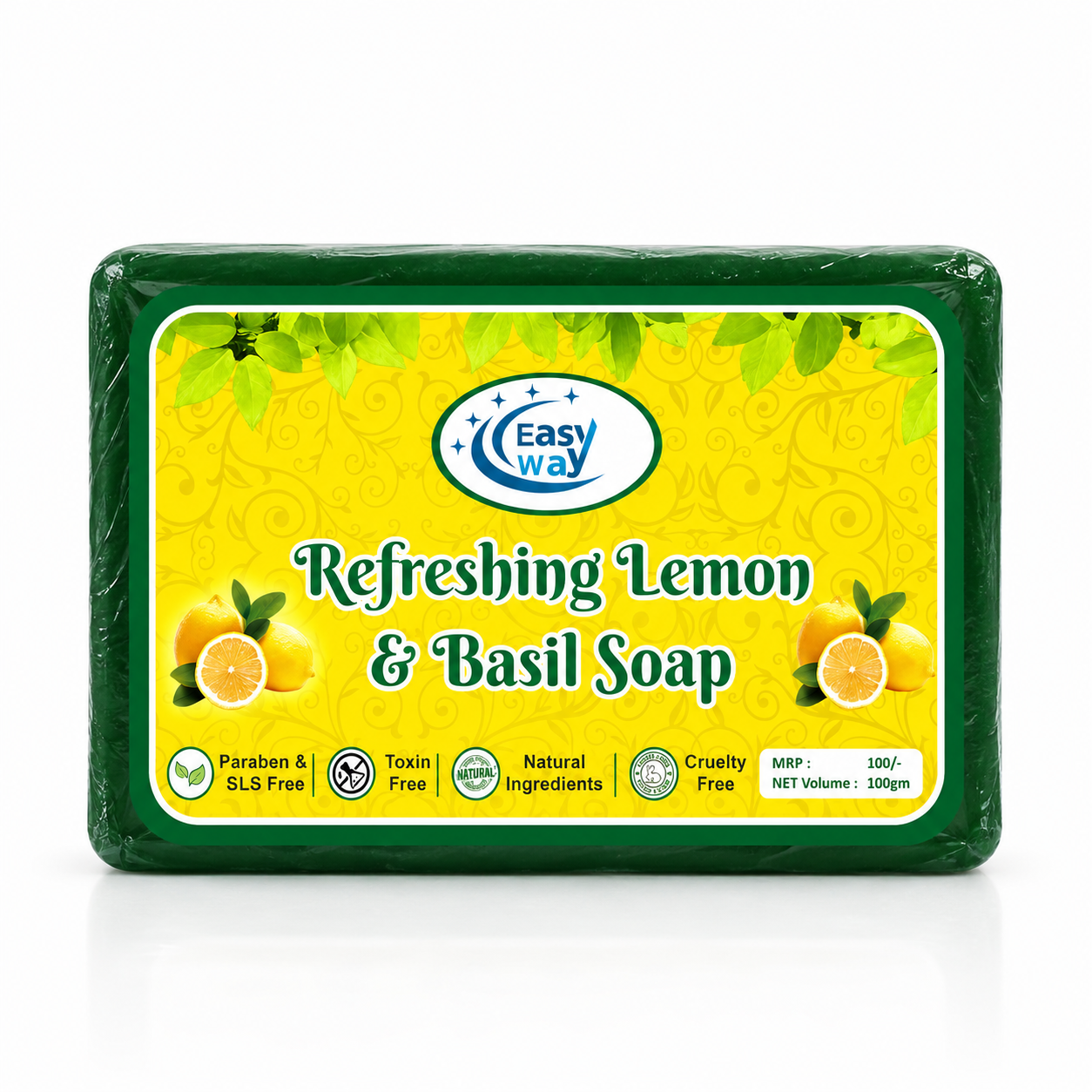 Refreshing Lemon & Basil Hand Soap