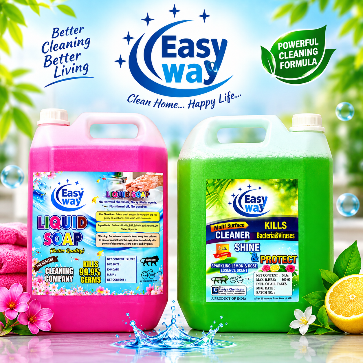 Hand Wash and Floor Cleaner